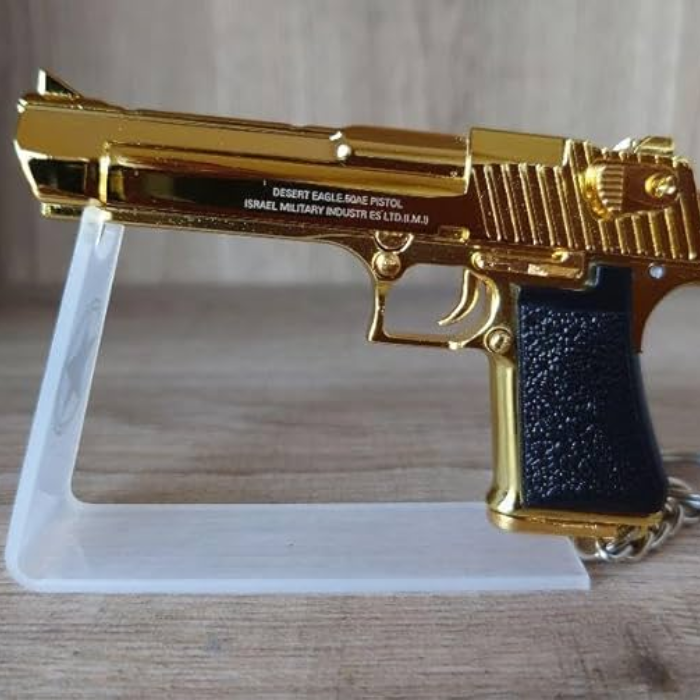 Miniature Desert Eagle Metal Keychain – Third Scale Co. 1:3 Scale Replica Model