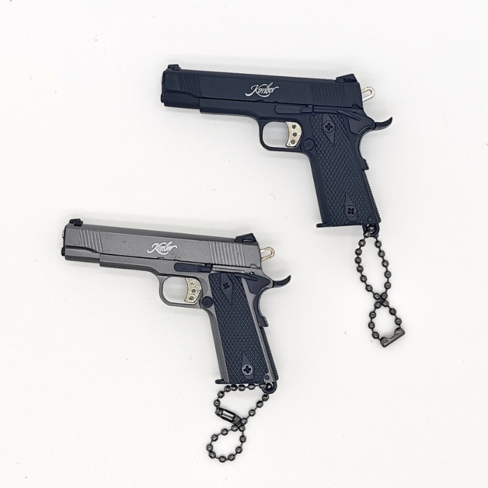 Miniature Kimber 1911 Metal Keychain – Third Scale Co. 1:3 Scale Replica Model