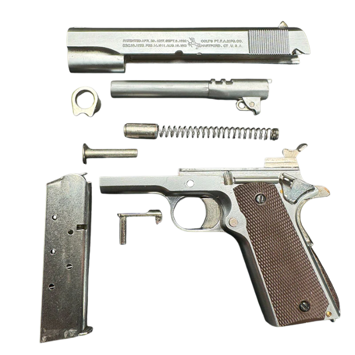 Miniature 1911 Metal Keychain – Third Scale Co. 1:3 Scale Replica Model