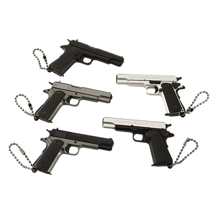 Miniature 1911 Metal Keychain – Third Scale Co. 1:3 Scale Replica Model