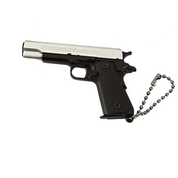 Miniature 1911 Metal Keychain – Third Scale Co. 1:3 Scale Replica Model