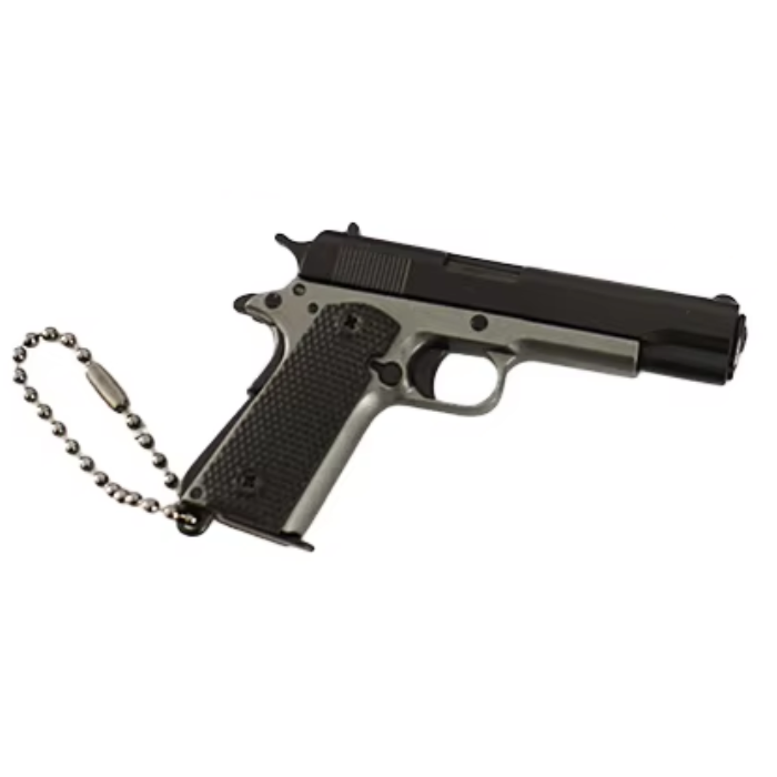 Miniature 1911 Metal Keychain – Third Scale Co. 1:3 Scale Replica Model