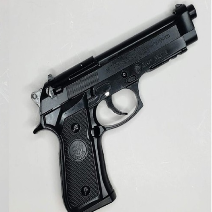 Miniature Beretta Metal Keychain – Third Scale Co. 1:3 Scale Replica Model